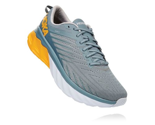 Hoka One One Herre Arahi 4 Road Løpesko Lead/Lunar Rock Norge-65RTH